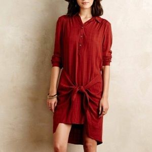 NWT Anthropologie Tie Dress
